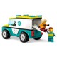 Конструктор LEGO City Карета швидкої допомоги й сноубордист 79 деталей (60403)