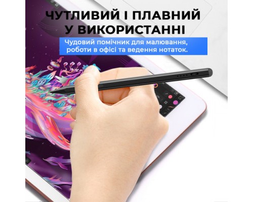 Стилус AirOn AirPen 2 для ємнісного дисплею Black (6126755803228)