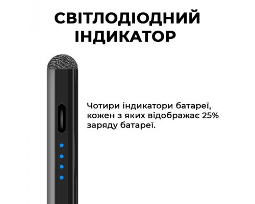 Стилус AirOn AirPen 2 для ємнісного дисплею Black (6126755803228)