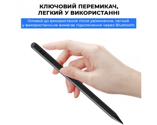 Стилус AirOn AirPen 2 для ємнісного дисплею Black (6126755803228)