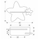 Світильник Candellux Star (21-75734)
