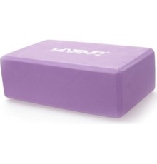 Блок для йоги LiveUp EVA Brick Уні 22,9 x 15,2 x 7,6см Фіолетовий (LS3233A-p)