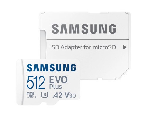 Карта пам'яті Samsung 512GB microSDXC calss 10 UHS-I V30 EVO (MB-MC512KA/EU) Карта пам'яті Samsung 512GB microSDXC calss 10 UHS-I V30 EVO (MB-MC512KA/EU)