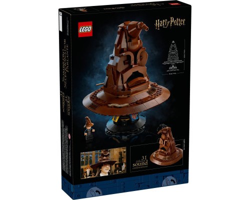 Конструктор LEGO Harry Potter Балакучий сортувальний капелюх 561 деталь (76429)
