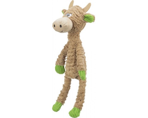 Іграшка для собак Trixie Корова зі звуком 50 см бежева (4047974347218)