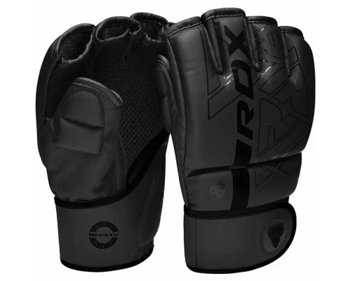 Рукавички для MMA RDX F6 Kara Matte Black L (GGR-F6MB-L)
