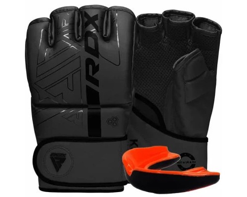 Рукавички для MMA RDX F6 Kara Matte Black L (GGR-F6MB-L)
