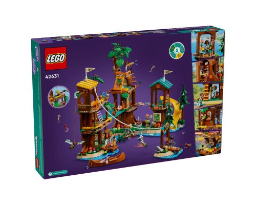 Конструктор LEGO Friends Будиночок на дереві у пригодницькому таборі (42631)