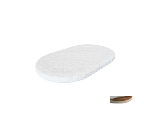 Матрац для дитячого ліжечка Ingvart Smart Bed Round кокос+латекс, 72х120 см (2100084000007)