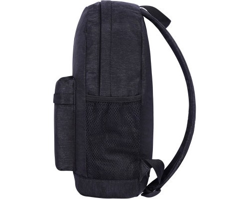 Рюкзак шкільний Bagland Молодіжний меланж Чорний 17 л (00533692) (6570111)