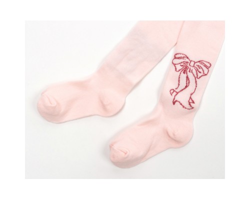 Колготки дитячі UCS Socks з бантиком (M0C0301-1125-86G-pink)