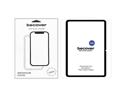 Скло захисне BeCover 10D Lenovo Tab M11 (2024) TB-TB330FU/Xiaoxin Pad 11 (2024) 11