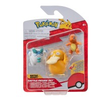 Фігурка Pokemon W19 - Чармандер, Галарський Дарумака, Псайдак (PKW3598)
