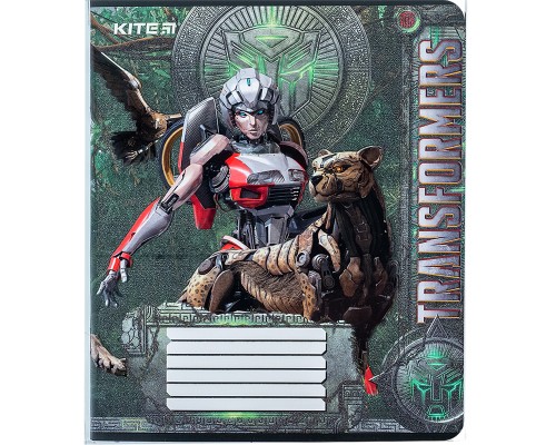 Зошит Kite Transformers 12 аркушів, клітинка (TF24-232)