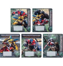 Зошит Kite Transformers 12 аркушів, клітинка (TF24-232)