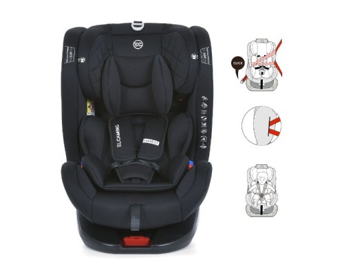 Автокрісло El Camino ME 1114 Everest Black (ME 1114 black)