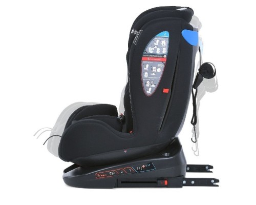 Автокрісло El Camino ME 1114 Everest Black (ME 1114 black)