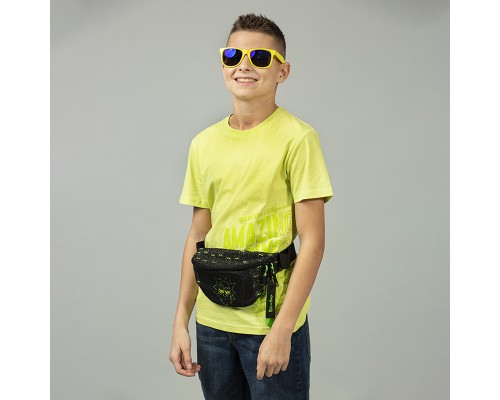 Сумка-бананка Kite Teens Rick and Morty Чорна (RM24-2770)