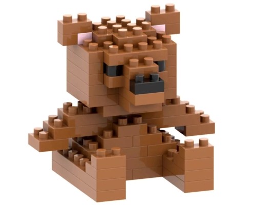 Конструктор BRIXIES Листівка Ведмедик Тедді (220.024)