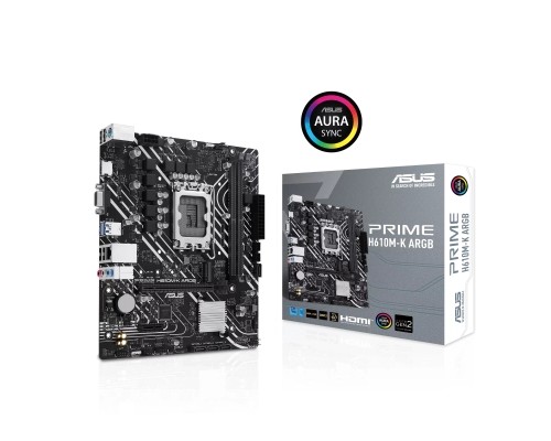 Материнська плата ASUS PRIME H610M-K ARGB
