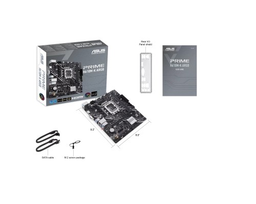 Материнська плата ASUS PRIME H610M-K ARGB