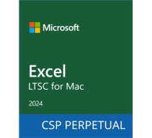 Офісний додаток Microsoft Excel LTSC for Mac 2024 Commercial Software, Perpetual (DG7GMGF0PN5G_0001)