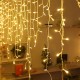 Гірлянда ColorWay Бахрома 3 м x 0.6 м 100 Led IP20 теплий колір USB (CW-GF-100L36UWW)