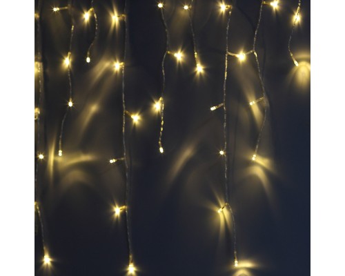 Гірлянда ColorWay Бахрома 3 м x 0.6 м 100 Led IP20 теплий колір USB (CW-GF-100L36UWW)