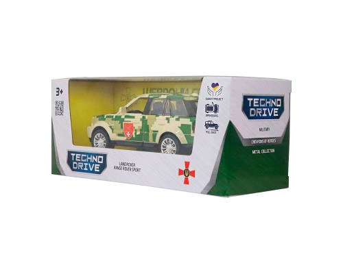 Машина Battat серії Шеврони Героїв - Land Rover Range Rover Sport - ОК Захід (250399UM)