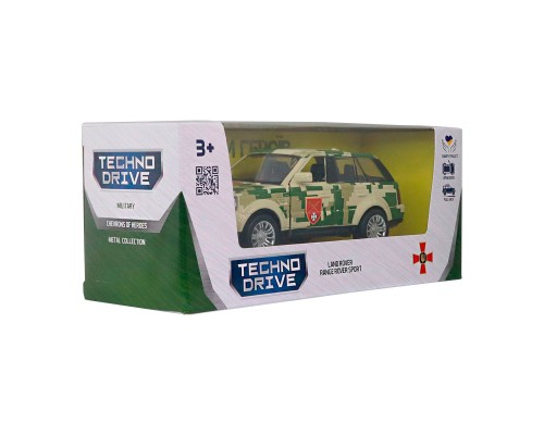 Машина Battat серії Шеврони Героїв - Land Rover Range Rover Sport - ОК Захід (250399UM)