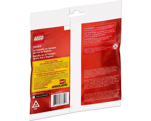 Конструктор LEGO Ninjago Битва за Храм Кая і Раптона (30650)