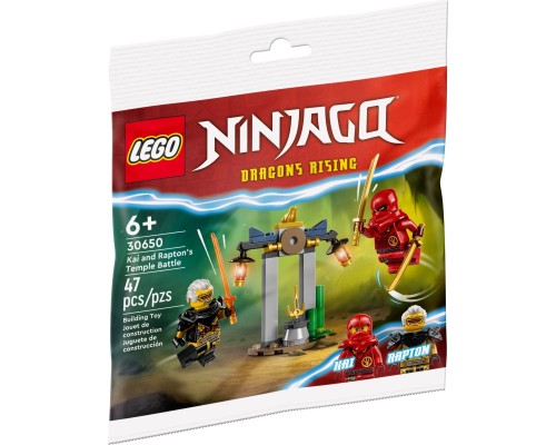 Конструктор LEGO Ninjago Битва за Храм Кая і Раптона (30650)