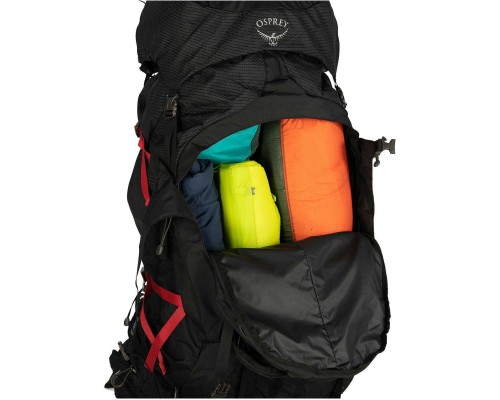 Рюкзак туристичний Osprey Aether Plus 60 black - S/M - чорний (009.2442)