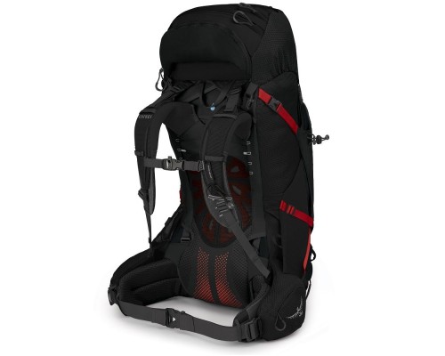 Рюкзак туристичний Osprey Aether Plus 60 black - S/M - чорний (009.2442)