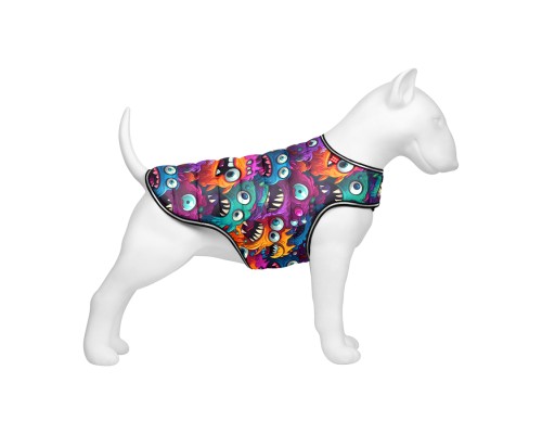 Курточка для тварин WAUDOG Clothes Накидка Зубасті монстри L (505-4048)
