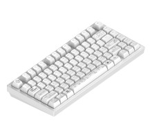 Клавіатура Dark Project ALU81 Terra Nova PBT RGB Mech G3MS Moonstone White (DPKB_NOVA_81_ANSI_WHITE_UA)