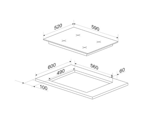 Варочна поверхня Hansa BHKS6718511