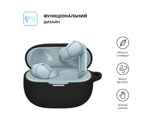 Чохол для навушників Armorstandart Hang Case для Xiaomi Redmi Buds 5 Pro Black (ARM75476)