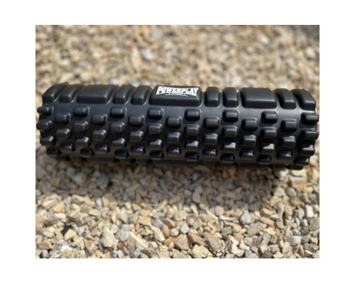 Масажний ролик PowerPlay 4342 Massage Roller 30x10см Чорний (PP_4342_Black)