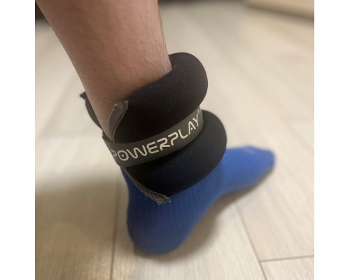 Обважнювач PowerPlay PP-4349 Ankle/Wrist Weights 2 х 2 шт Чорні (PP_4349_Black_2)