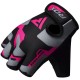 Рукавички для фітнесу RDX F6 Sumblimation Pink S (WGS-F6P-S)