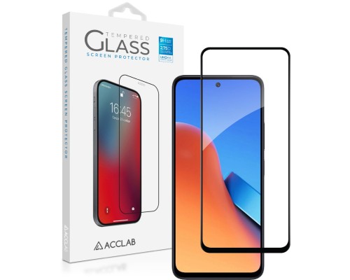 Скло захисне ACCLAB Full Glue Xiaomi Redmi 13 Black (1283126592904)