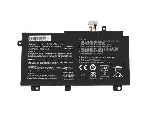Акумулятор до ноутбука Asus ROG FX505 B31N1726, 4240mAh (48Wh), 3cell, 11.4V, Li-ion AlSoft (A71092)