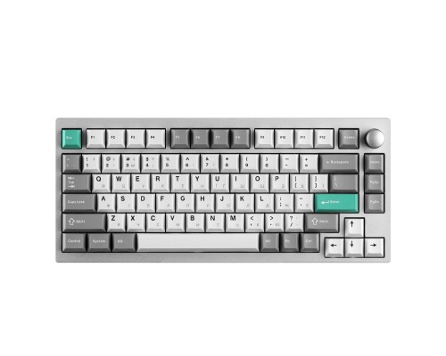 Клавіатура Lemokey P1 Pro Super Banana RGB Wireless/Bluetooth/USB Space Silver (P1P-X4-UA)