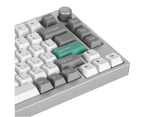 Клавіатура Lemokey P1 Pro Super Banana RGB Wireless/Bluetooth/USB Space Silver (P1P-X4-UA)