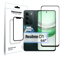 Скло захисне BeCover Realme C71 Black (713728)
