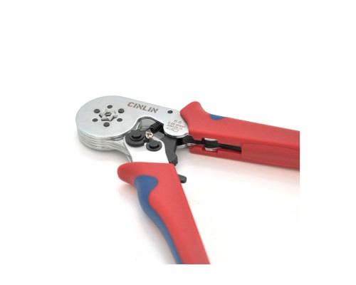 Затиск для клем CINLINELE HCS8 6-6, blue + набір кабельних наконечників (HCS8 6-6+VE780)