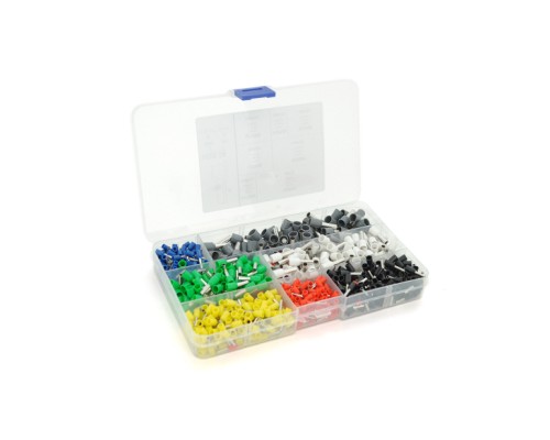 Затиск для клем CINLINELE HCS8 6-6, blue + набір кабельних наконечників (HCS8 6-6+VE780)