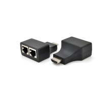 Адаптер HDMI extender passive 30m 2xCAT5E/6 720P 1080P Voltronic (YT-SCPE HDMI/2P-30m720P)