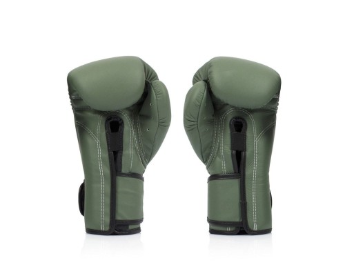 Боксерські рукавички Fairtex BGV11 Green 16 унцій (бинти в комплекті) (BGV11_16oz_Green)